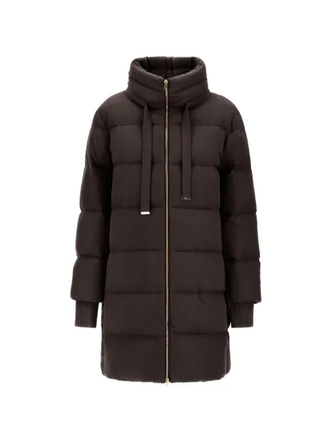 Herno quilted cashmere-blend coat