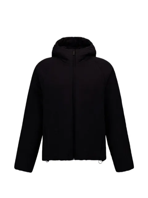 Laminar hooded padded jacket