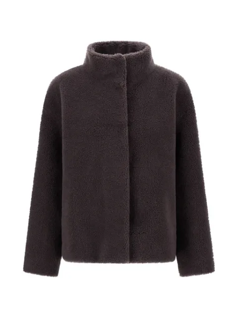 Herno teddy-effect faux-fur jacket
