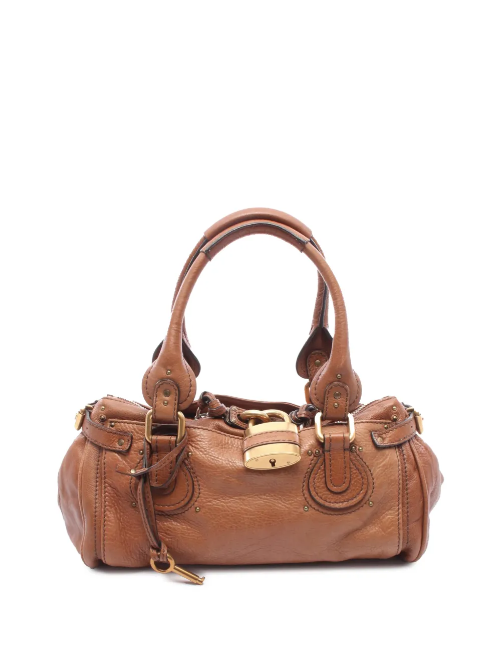 Chloé Pre-Owned 2010-2026 Leather Paddington handbag - Braun