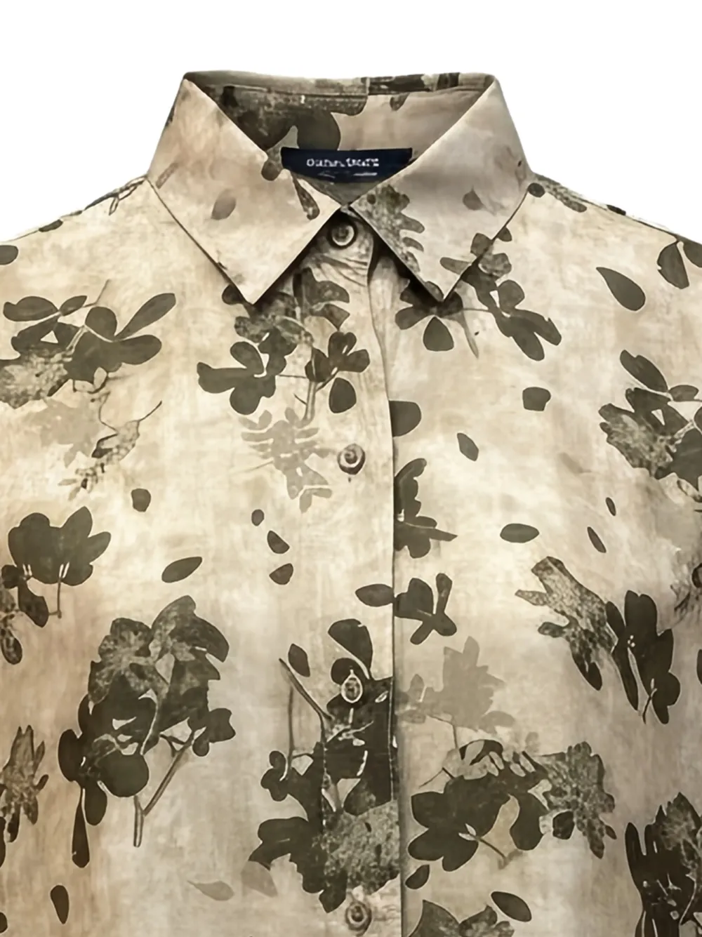 Uma Wang Thyesha blouse met bloemen-print Beige
