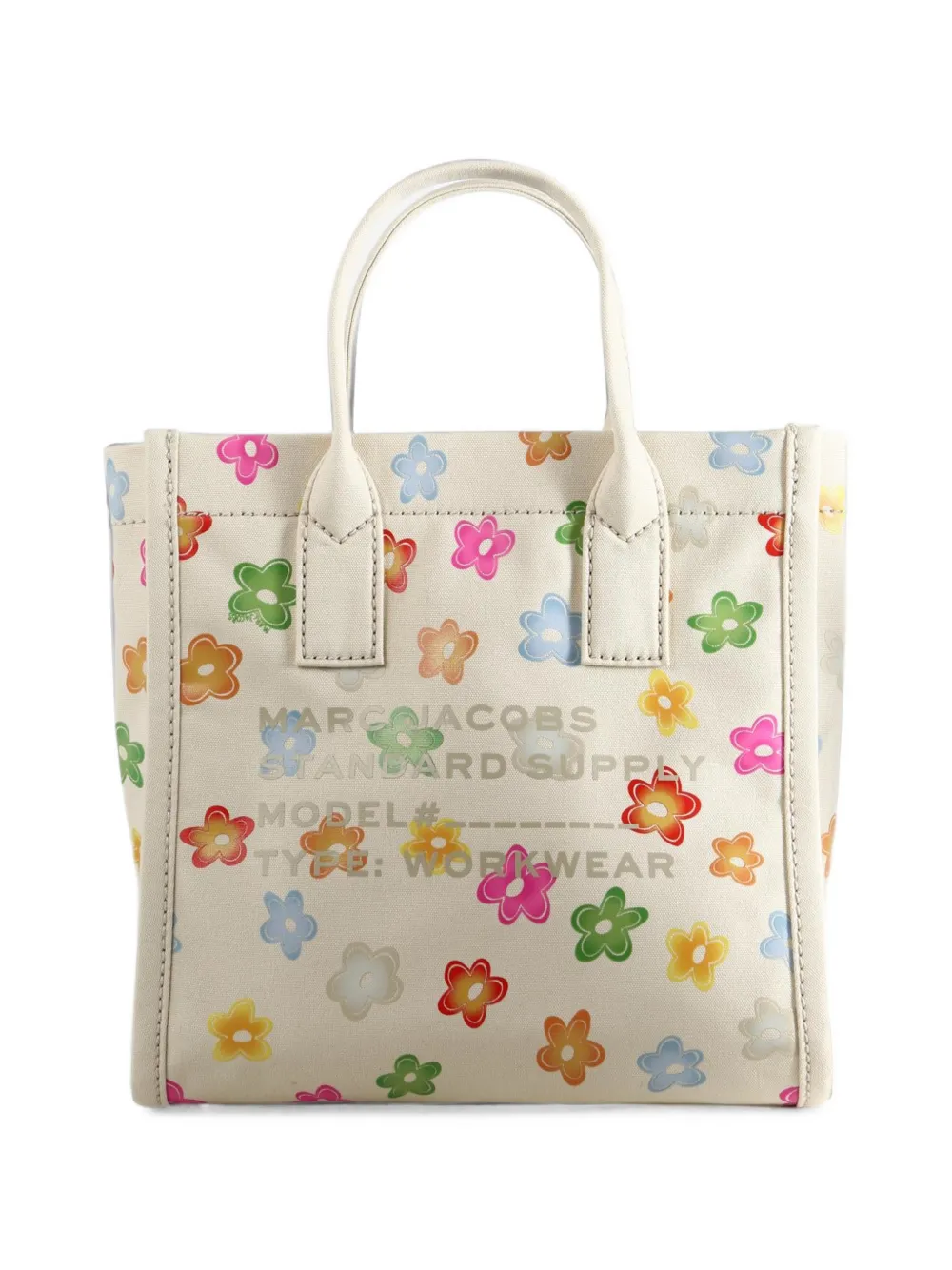Marc Jacobs medium Wild Daisy tote bag - Toni neutri