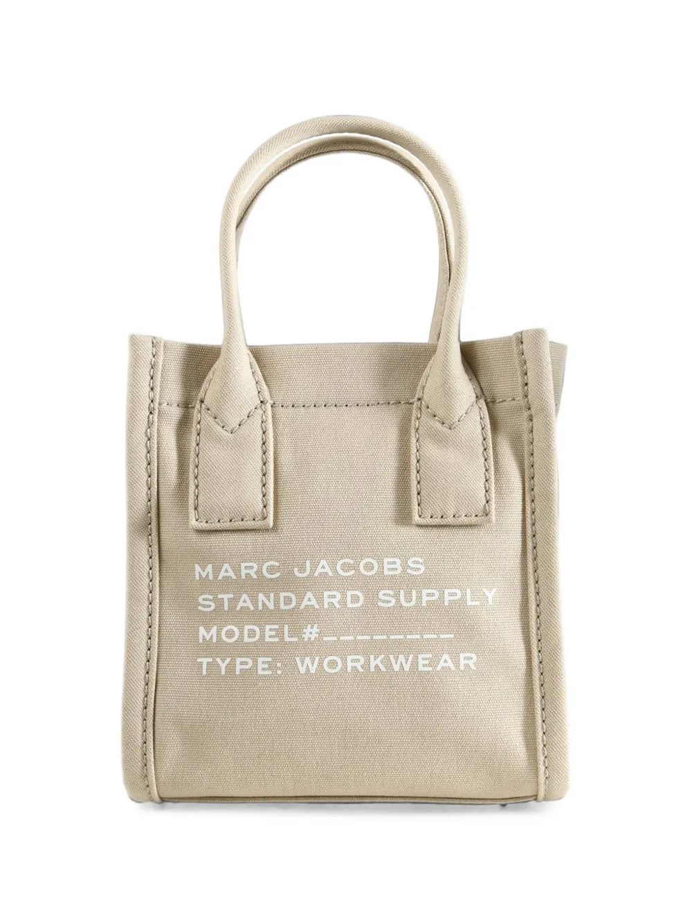 Marc Jacobs small canvas tote bag - Toni neutri