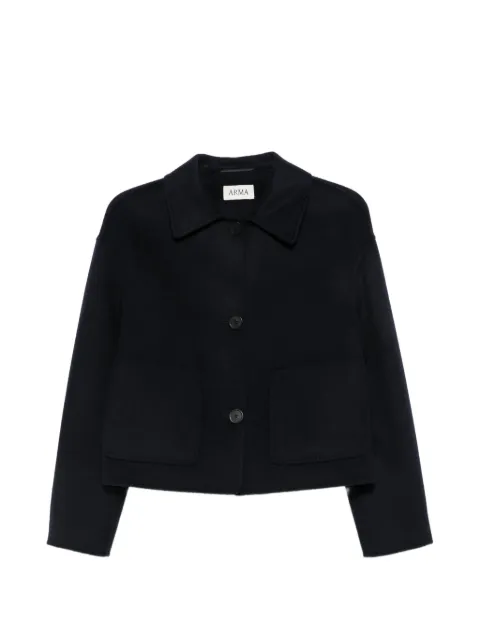 Arma button-up cropped jacket