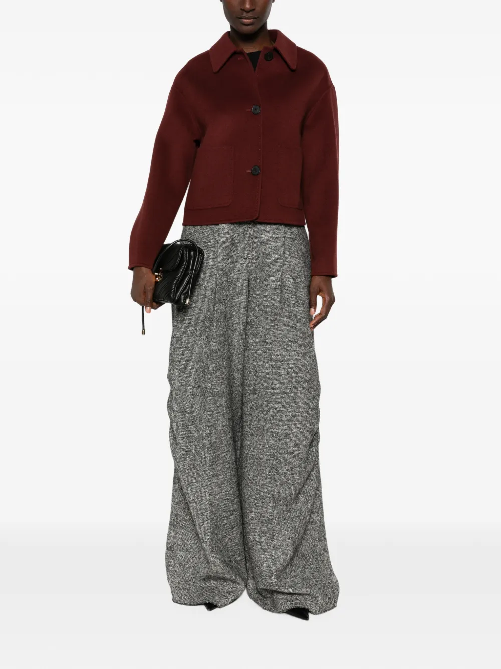 Arma Kerry Wool Jacket in Red, view 2