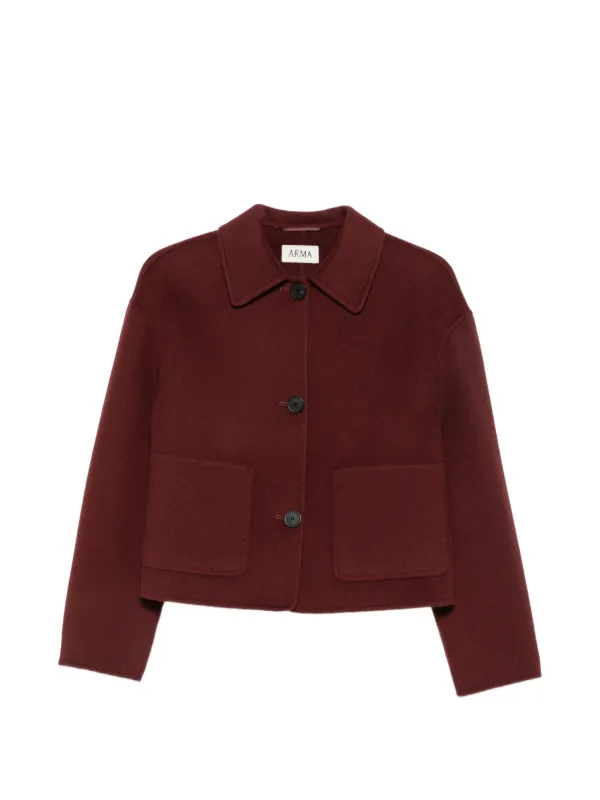 Arma Kerry Wool Jacket in Red