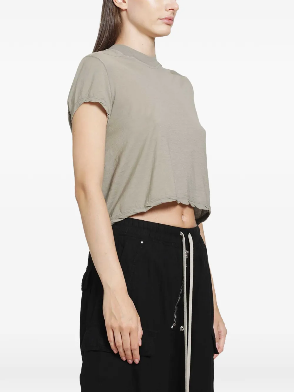 Rick Owens DRKSHDW Cropped T-shirt Grijs