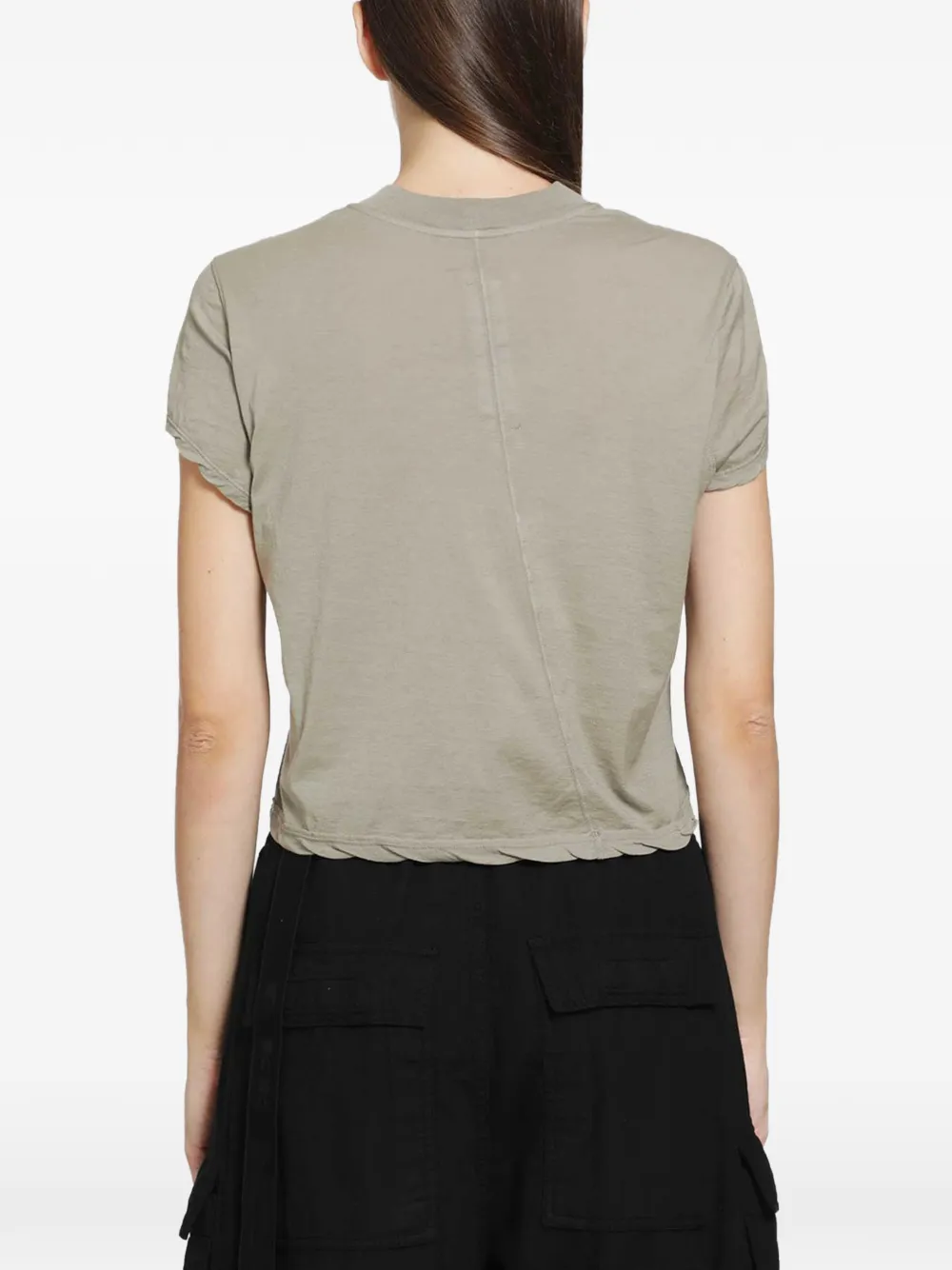 Rick Owens DRKSHDW Cropped T-shirt Grijs