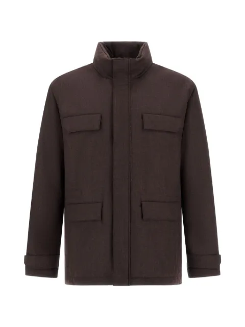 Herno flannel field jacket
