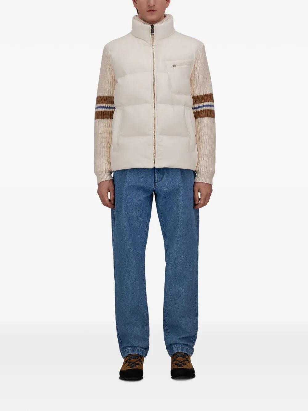 Herno Gewatteerd jack Beige