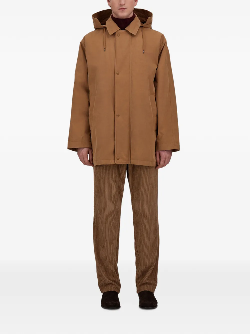 Herno Parka met capuchon Bruin