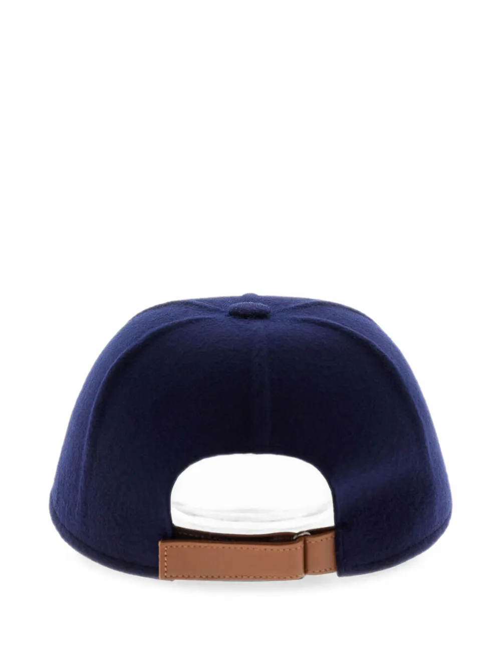 Herno Wollen honkbalpet Blauw