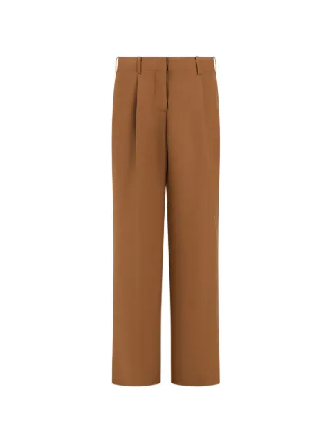Herno darted elasticated-waist trousers