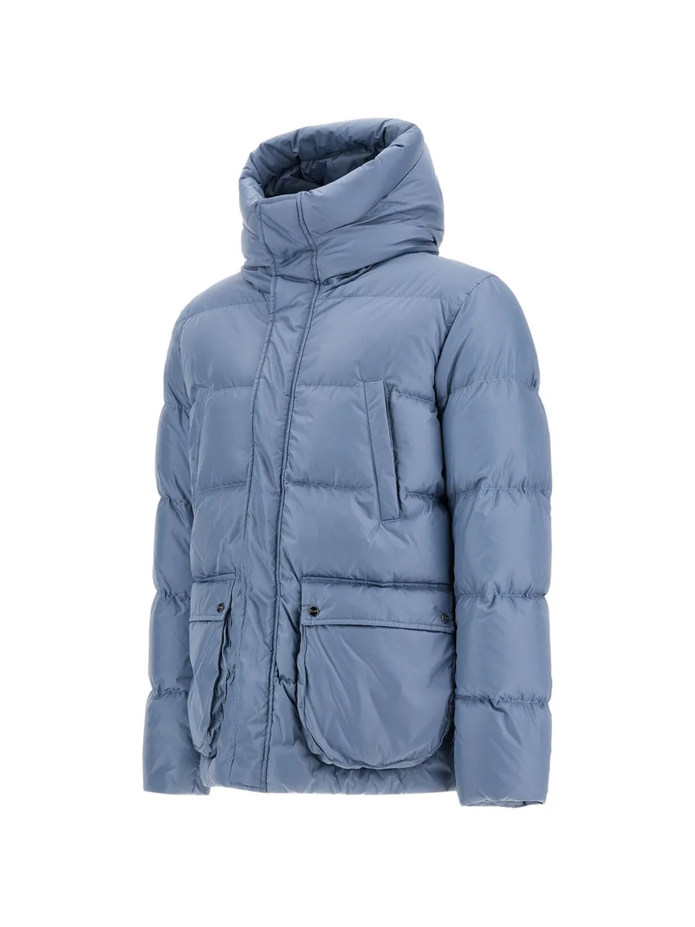 Herno Polar-Tech gewatteerd jack met capuchon Blauw