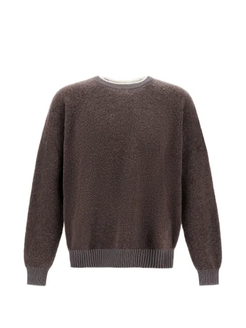 Herno bouclé-knit sweater