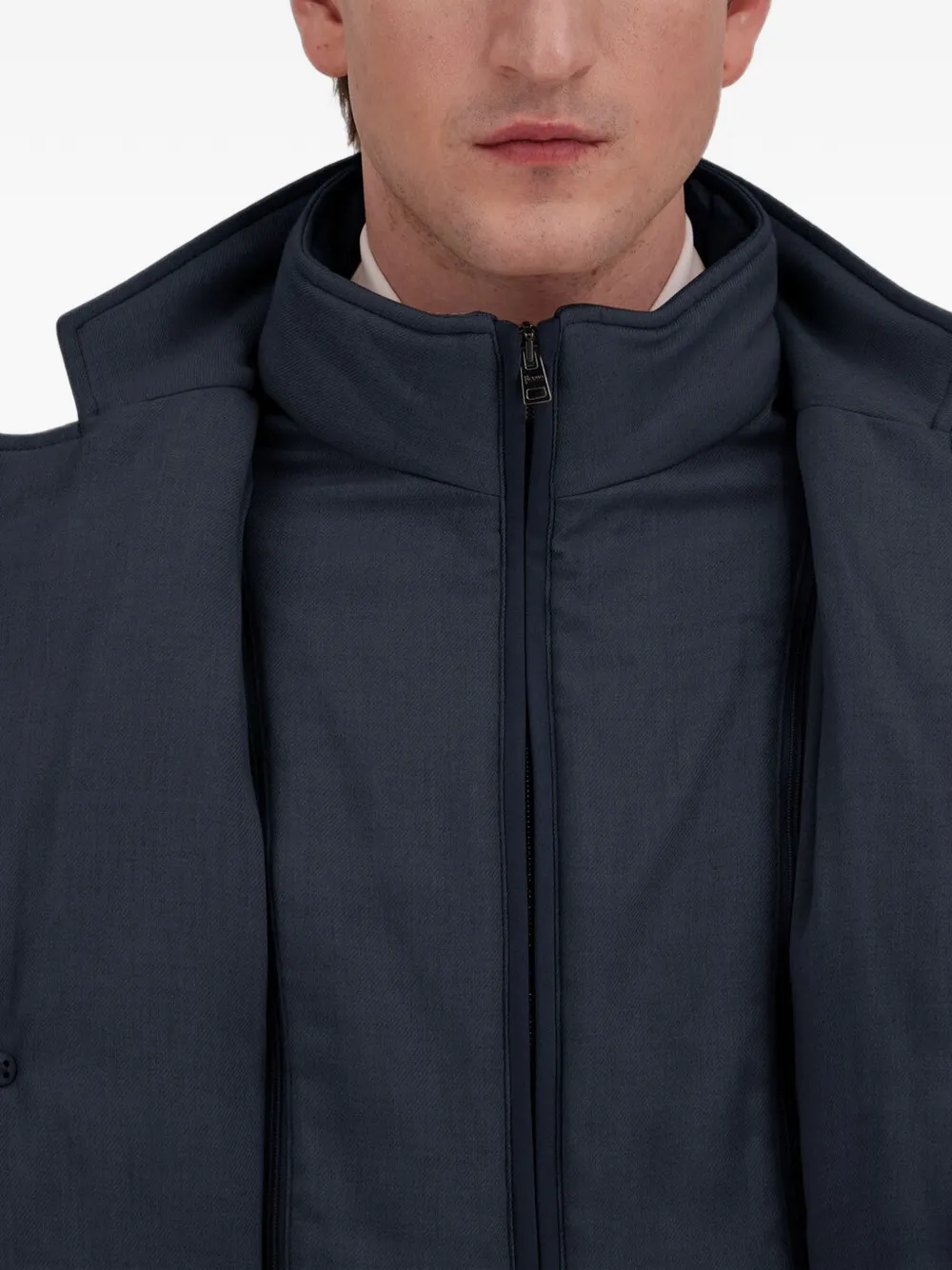 Herno quilted padded jacket Blauw