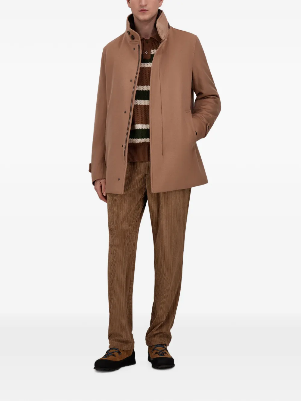 Herno striped sweater Bruin
