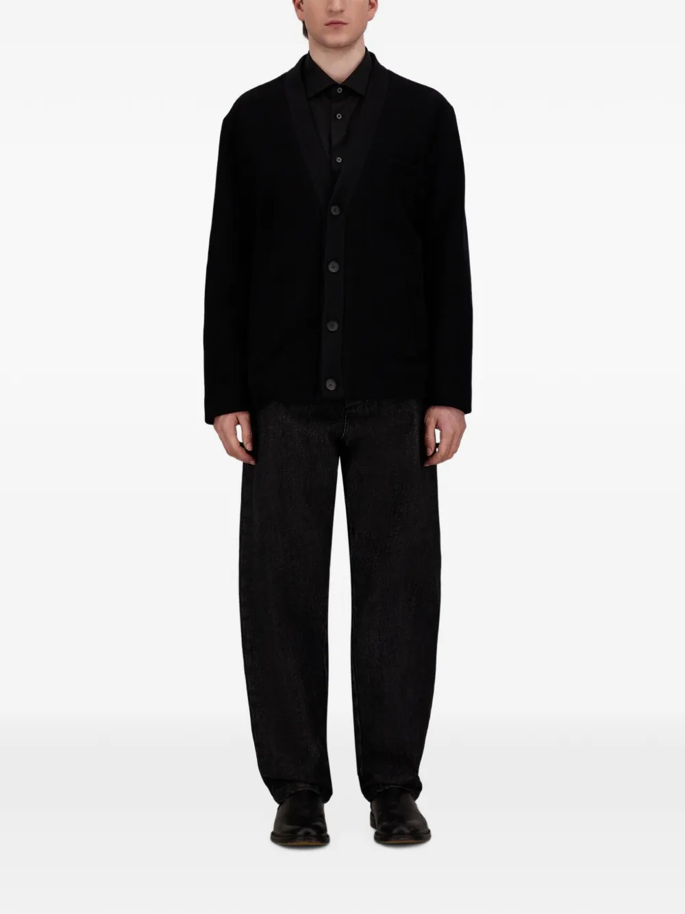 Herno Twill jack van dubbelzijdige stof Zwart