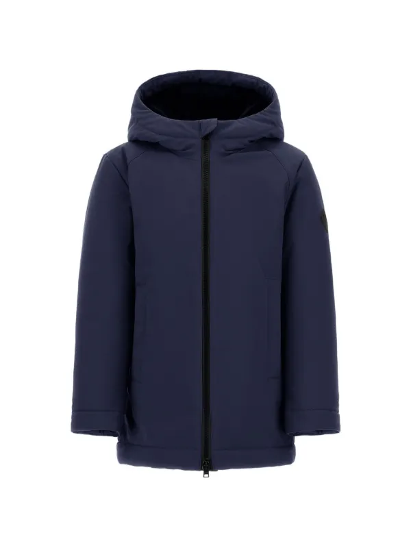 Herno Kids Keystone パーカーコート | ブルー | FARFETCH JP