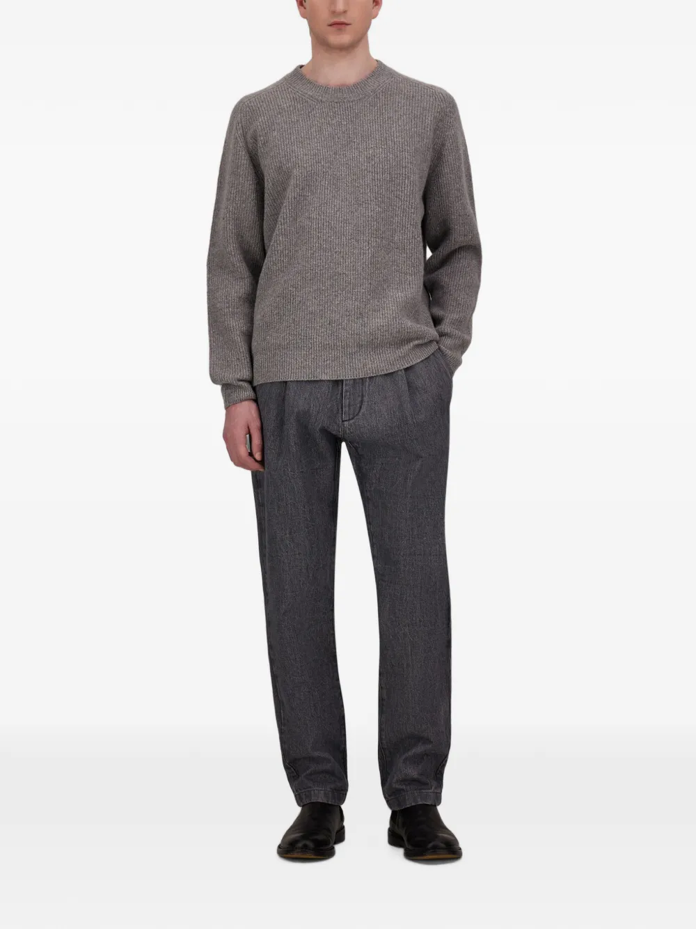 Herno Straight jeans Grijs