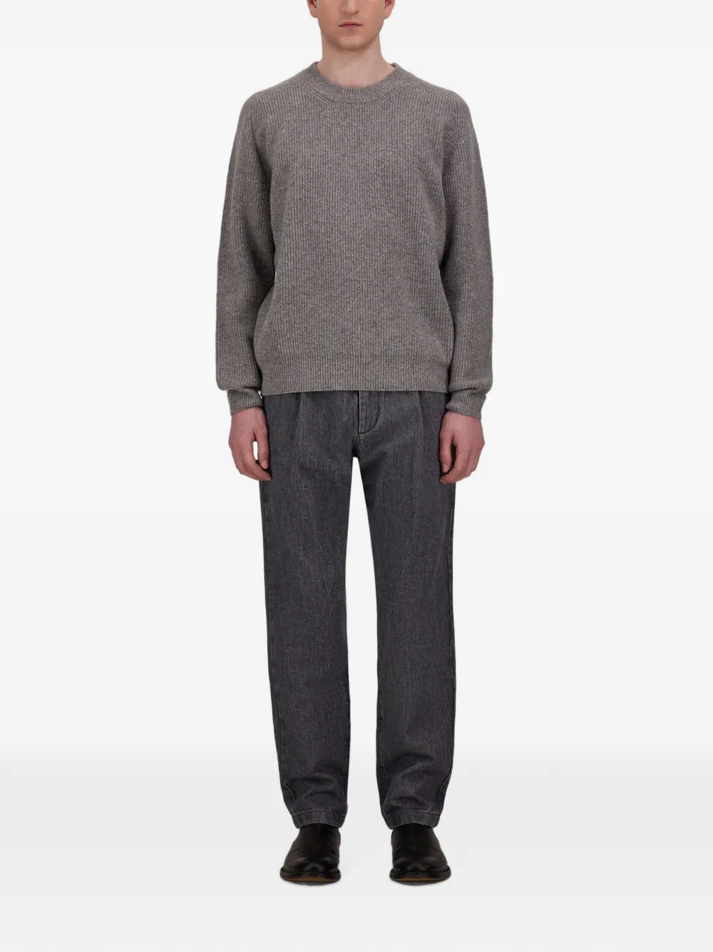 Herno Straight jeans Grijs