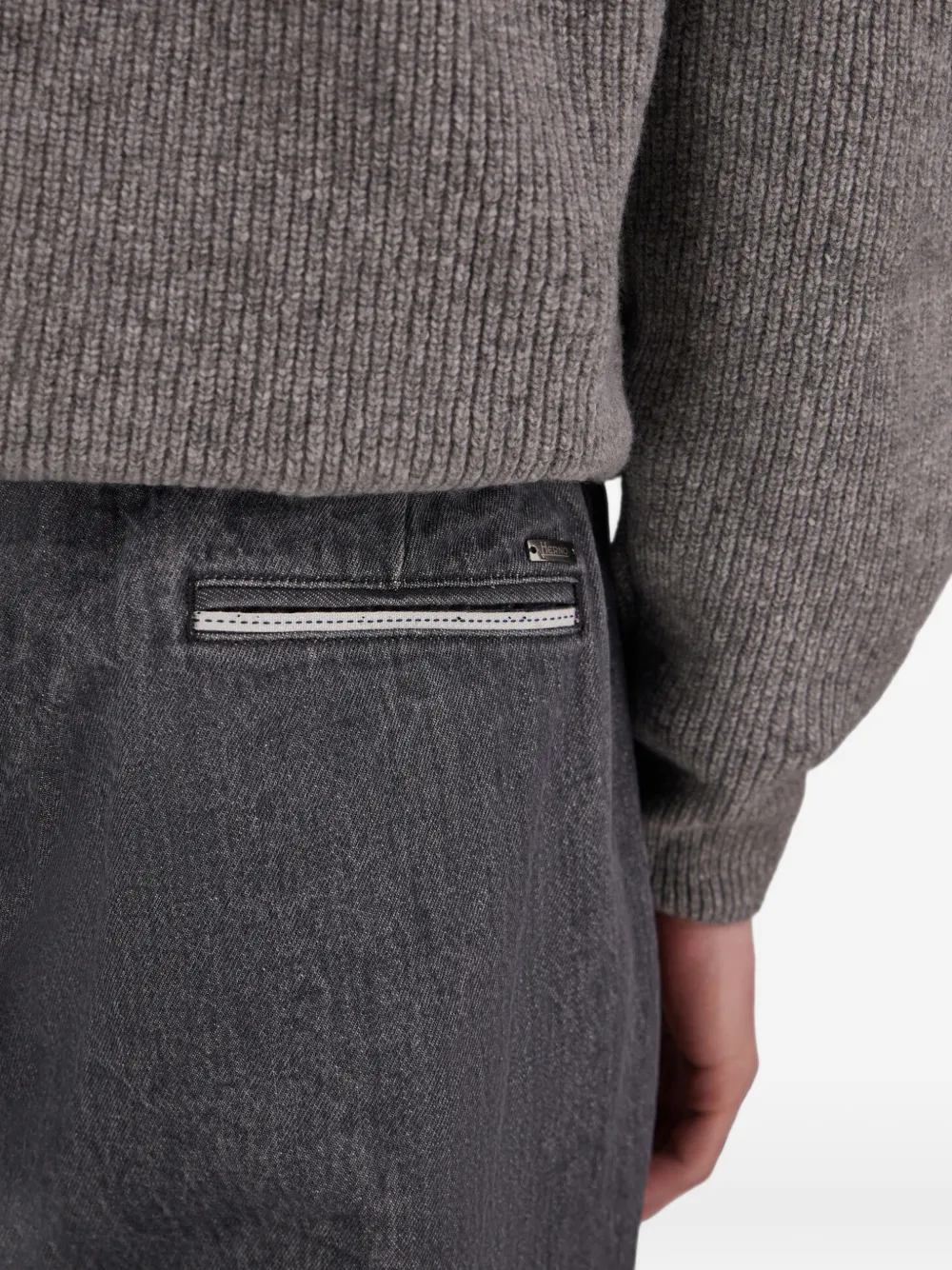 Herno Straight jeans Grijs