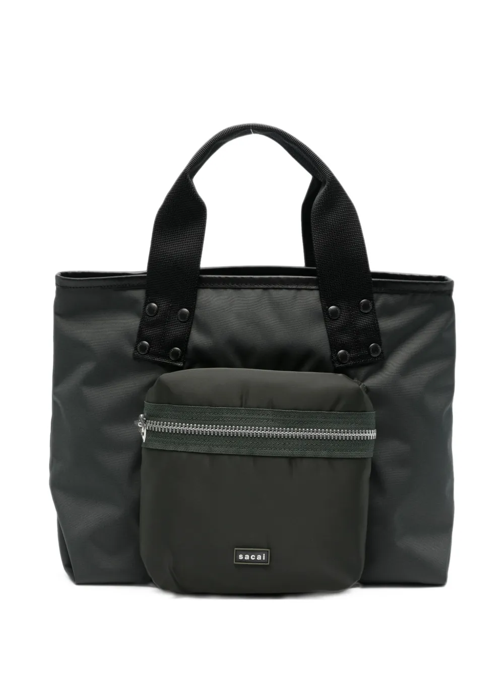 sacai medium pocket tote bag