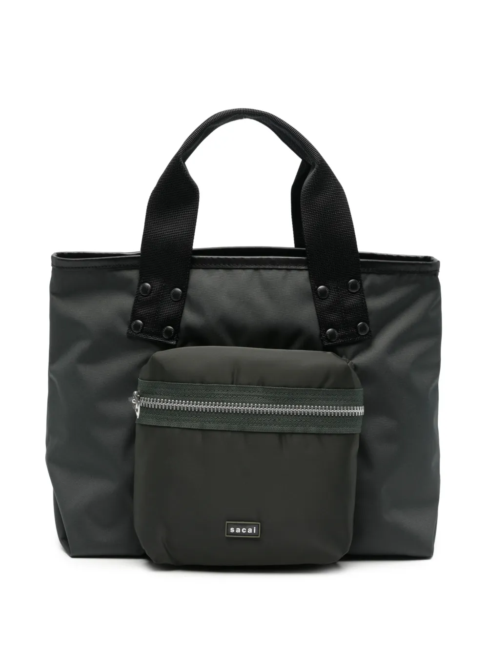sacai medium pocket tote bag