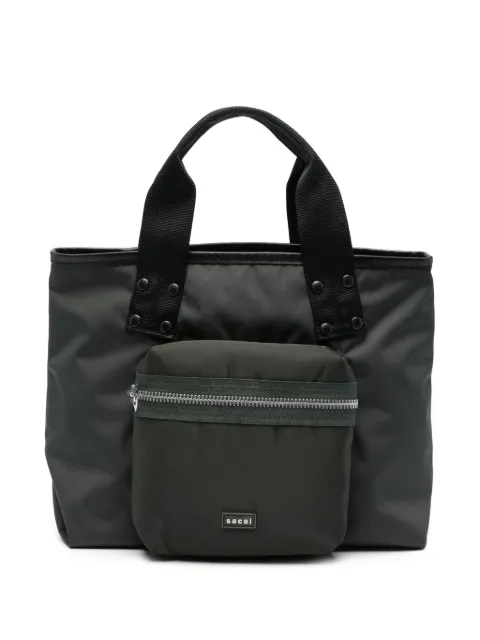 sacai medium pocket tote bag
