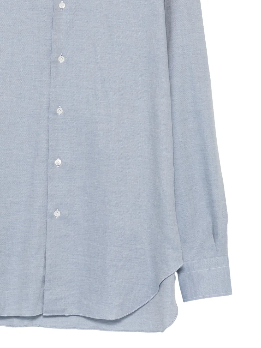 Barba Button-down overhemd Blauw