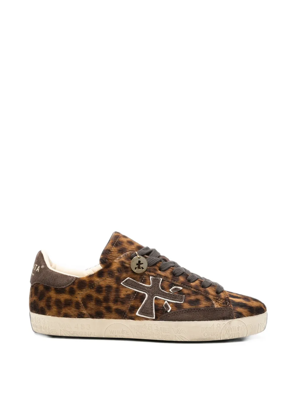 Premiata Stevend leopard-print sneakers