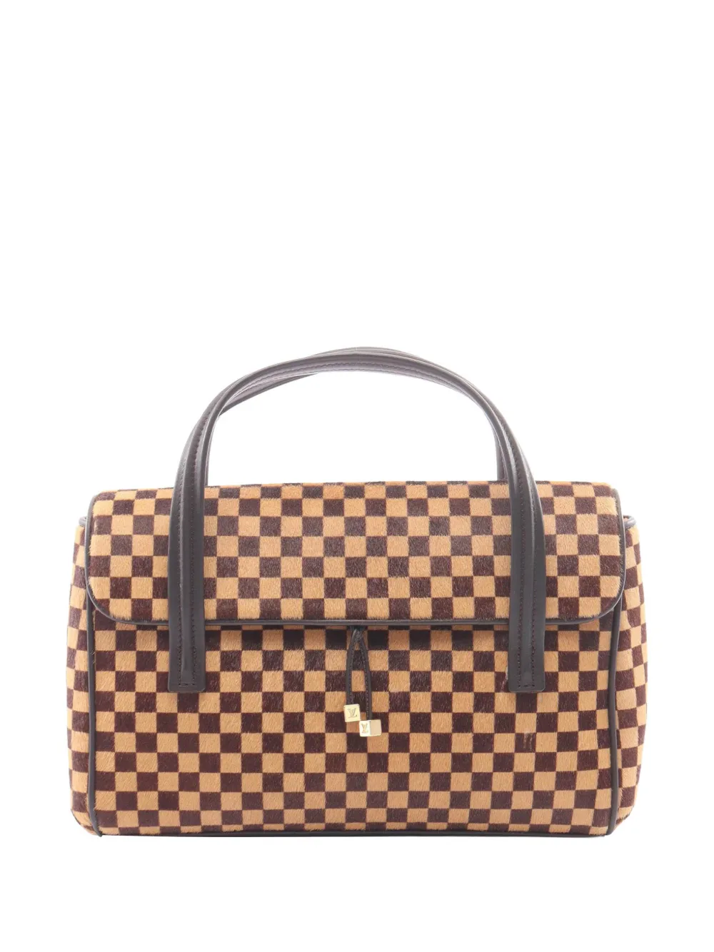 Louis Vuitton Pre-Owned Borsa a mano Damier Sauvage Lionne 2002 - Marrone