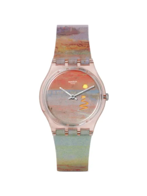 Swatch x Tate Gallery montre ronde 34 mm