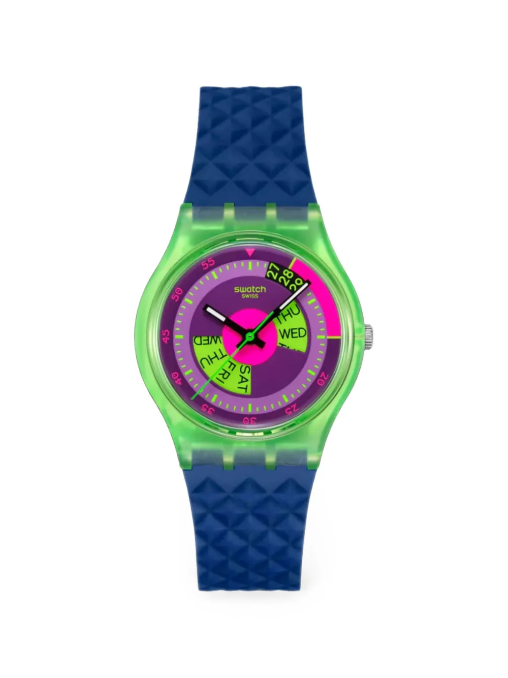 Swatch Neon 34mm watch - Viola
