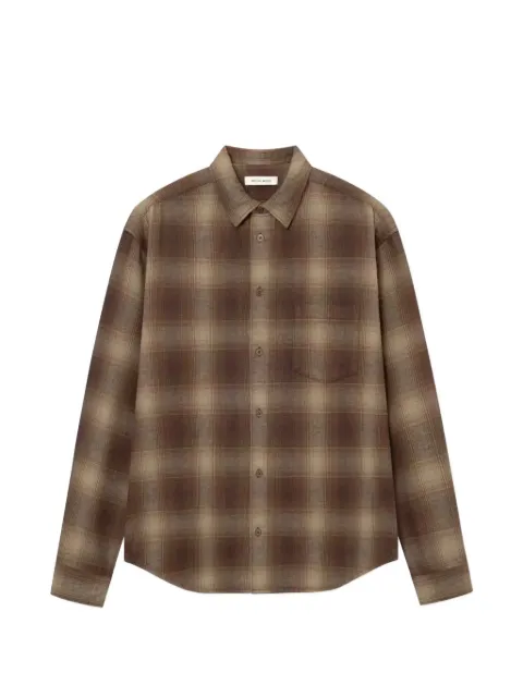 Wood Wood WWCarter check-pattern shirt