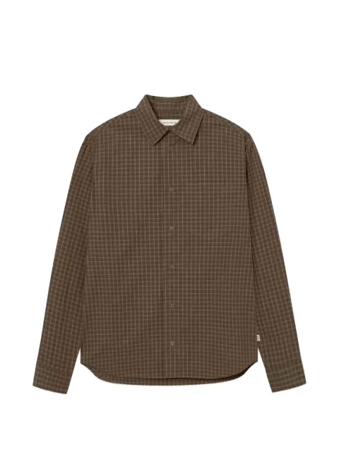 Wood Wood Nico check-pattern shirt