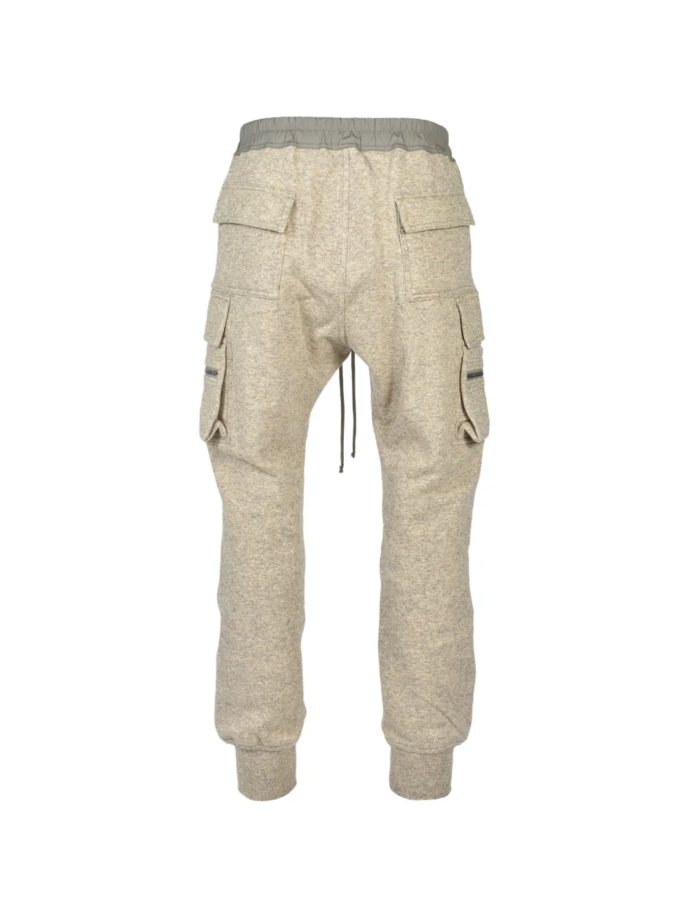 Rick Owens Cargo broek met trekkoord en meerdere zakken Beige