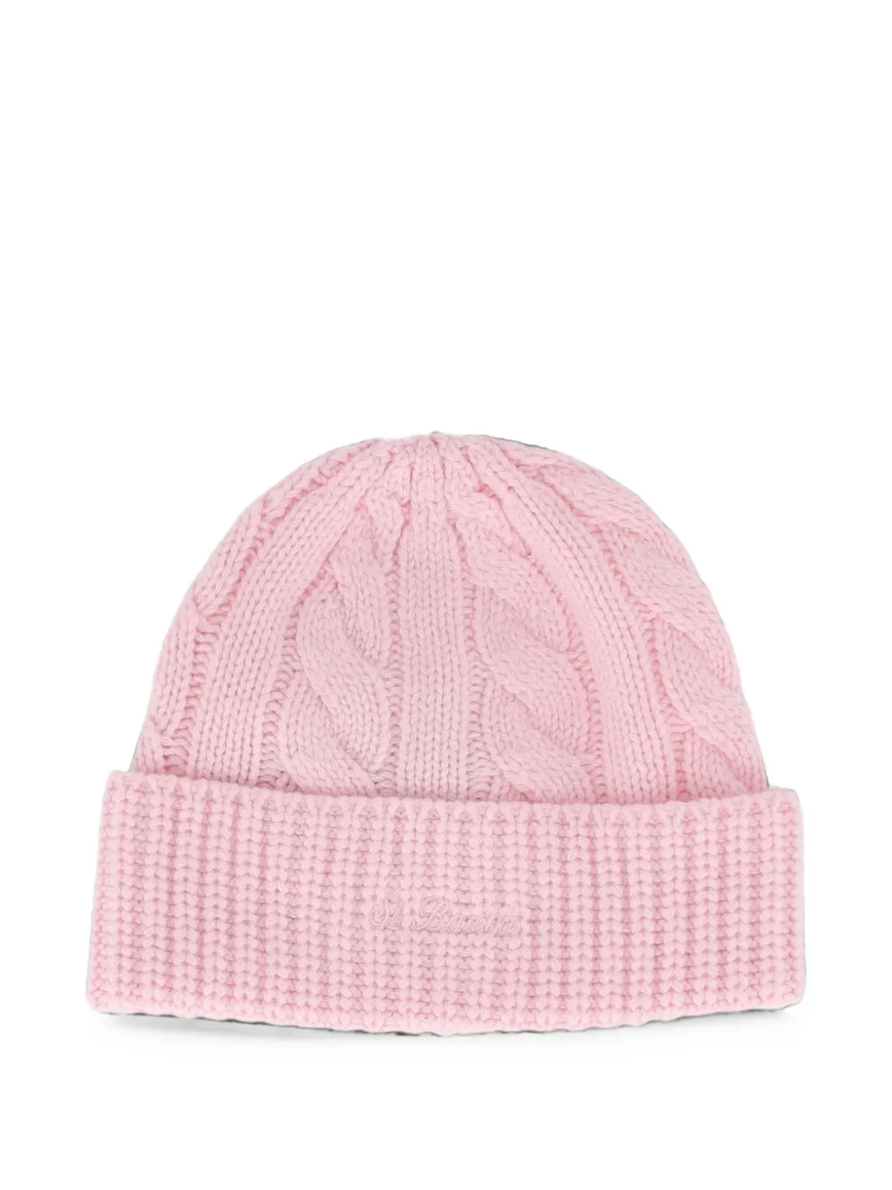 MC2 Saint Barth Moss cable-knit beanie hat