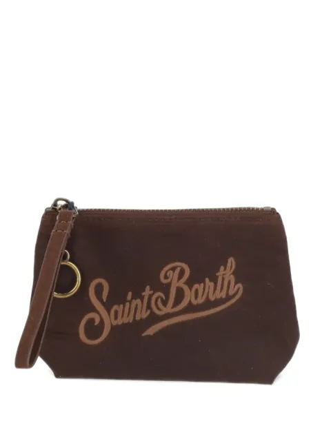 MC2 Saint Barth mini Aline embroidered clutch bag