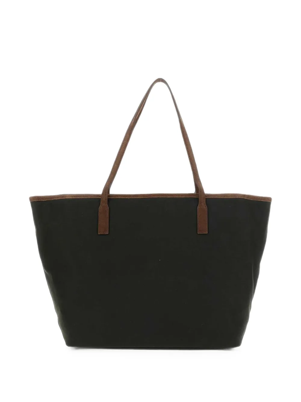 MC2 Saint Barth City shopper met logo Groen