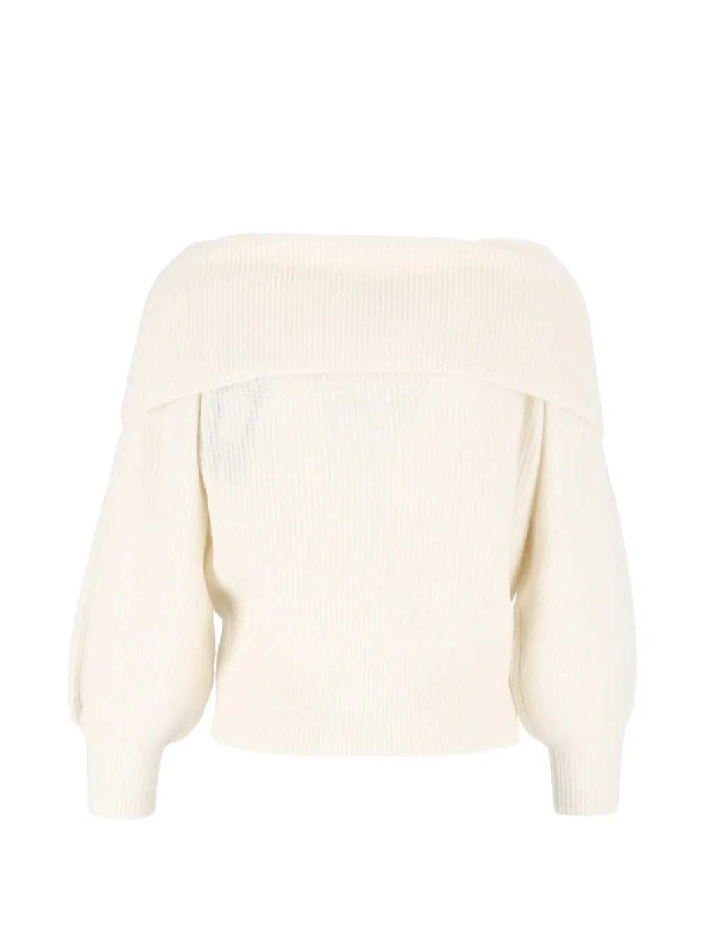 MC2 Saint Barth Aliette Soft-10 off-the-shoulder sweater Beige