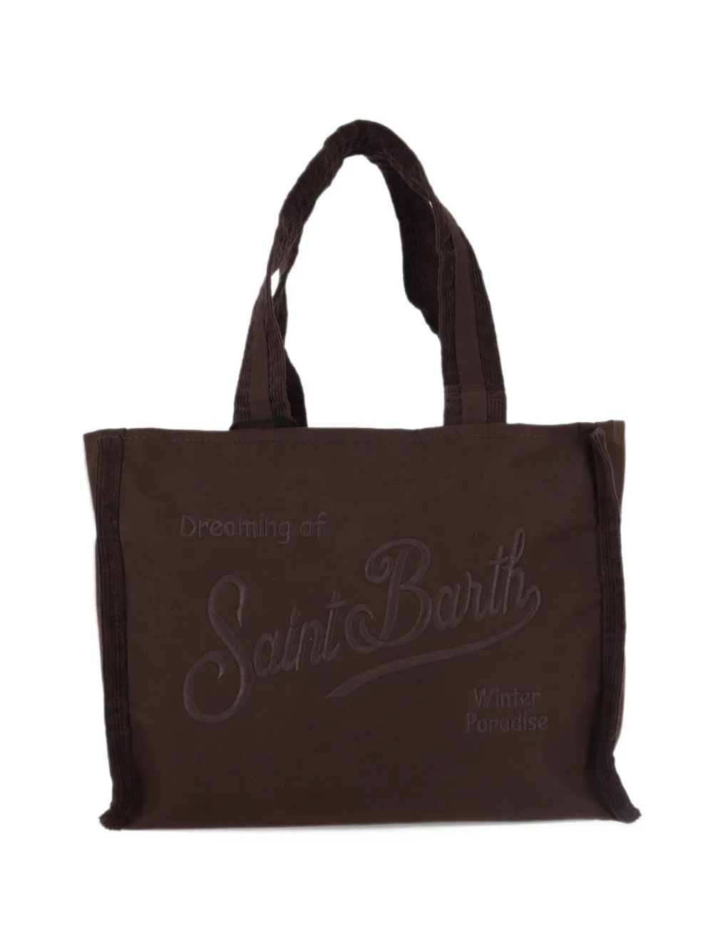 MC2 Saint Barth Colette embroidered tote bag Bruin