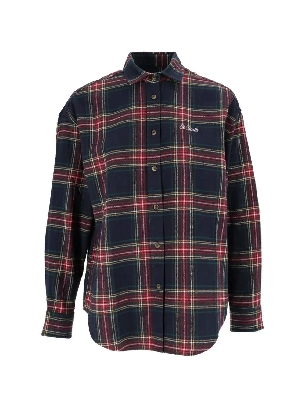 MC2 Saint Barth Lully tartan flannel shirt