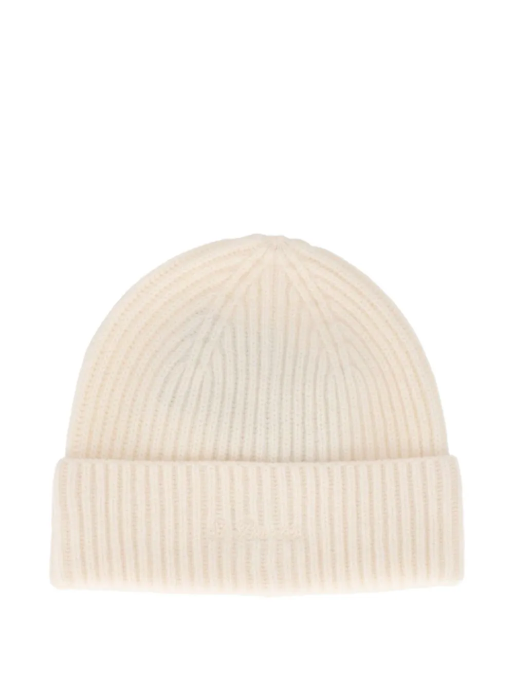 MC2 Saint Barth Ribgebreide muts Beige