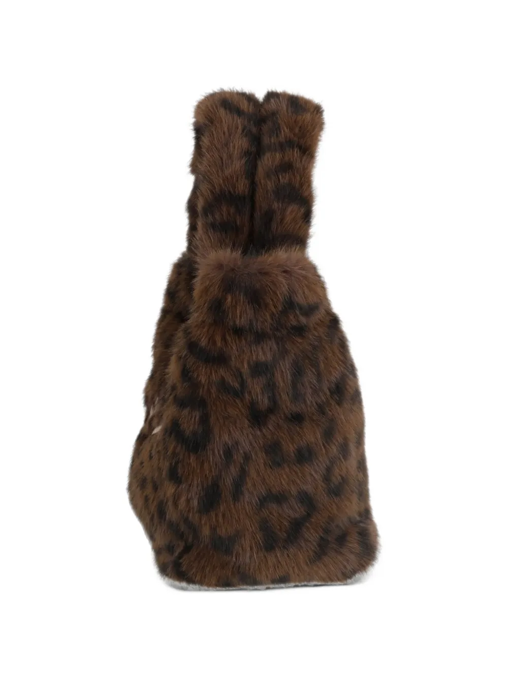 MC2 Saint Barth Vanity mini-shopper met luipaard-print Bruin