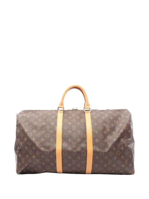 Louis Vuitton Pre-Owned bolso de viaje Keepall 55 con monograma 1996