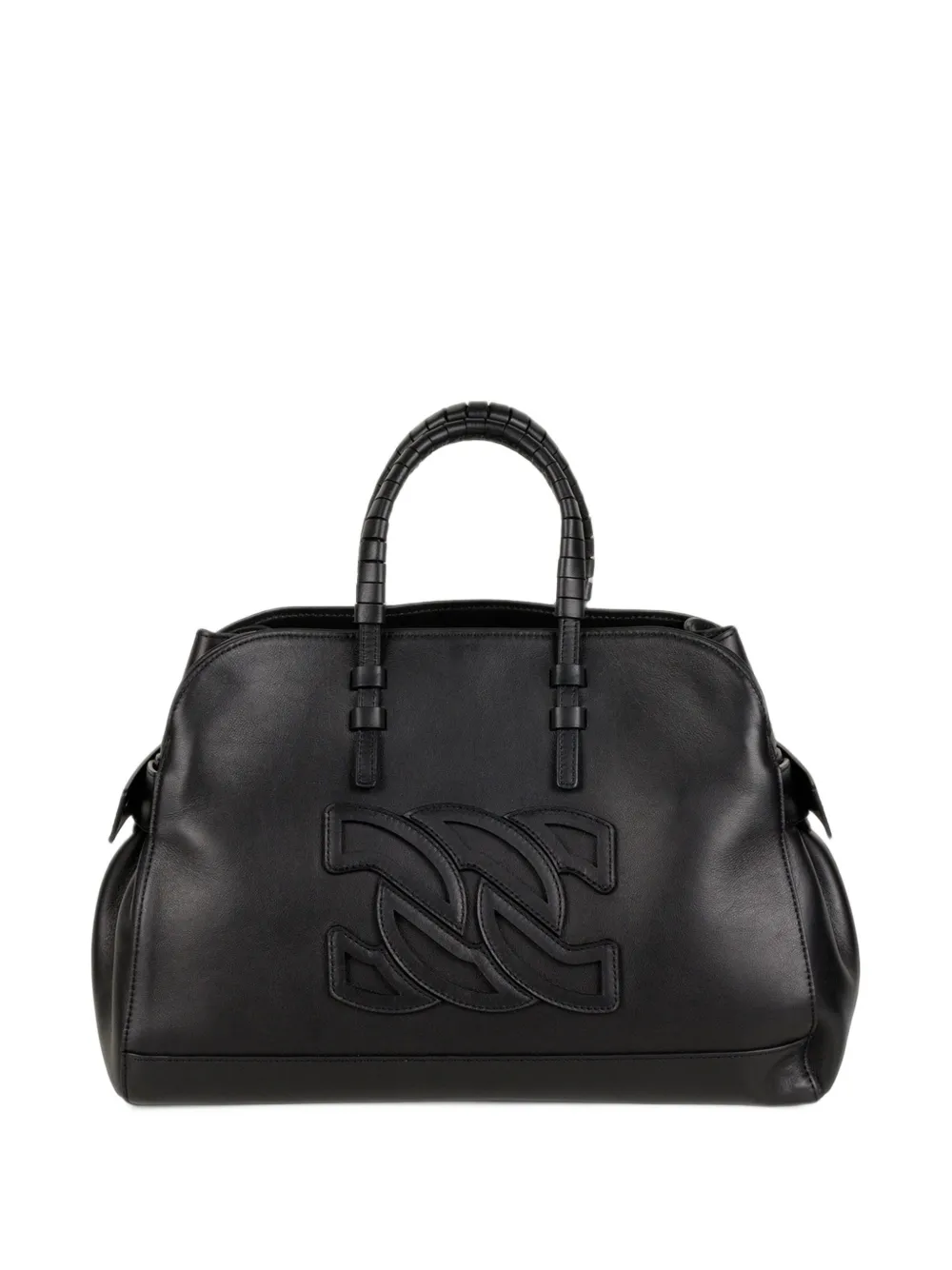 Casadei mini Park Avenue tote bag Zwart