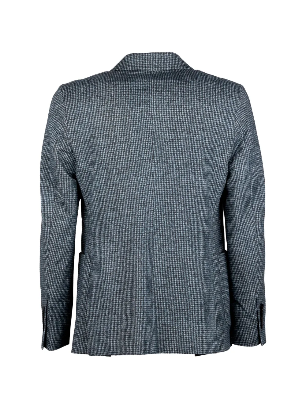 Circolo 1901 Blazer met dubbele rij knopen en pied-de-poule patroon Grijs