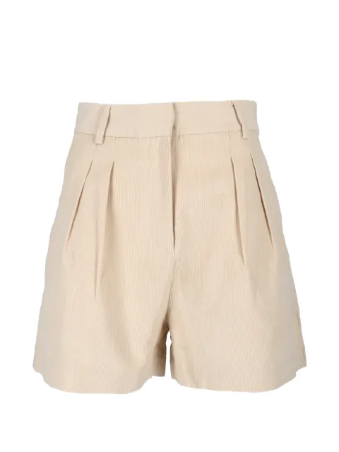 MC2 Saint Barth Aya corduroy pleated shorts