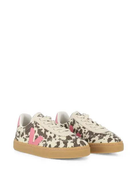 VEJA Kids Volley Sneakers mit Kuhprint